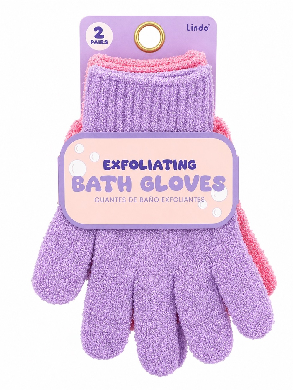 Exfoliating Bath Gloves for Kids 2 Sets